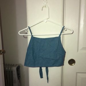 Brandy Melville denim top